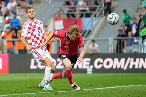 Entoni Gordon daje gol na utakmici Hrvatska Engleska