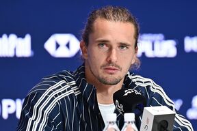 Aleksandar Zverev na konferenciji za medije
