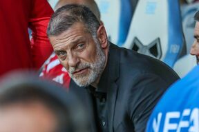 Slaven Bilić na utakmici Hrvatska Engleska u Rijeci