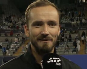 Danil Medvedev daje izjavu