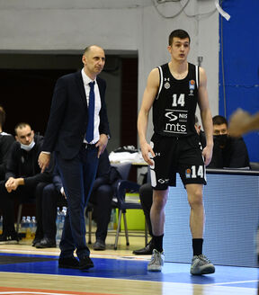 Đorđe Jovanović i Aca Matović u Partizanu