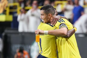 Kristijano Ronaldo slavi gol koji je postigao za Al-Nasr.
