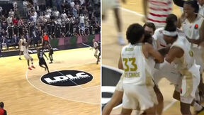 Kris Džouns daje koš za pobedu na Zvezda Asvel