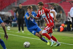 Andrej Sibinović na utakmici Zvezda Mladost