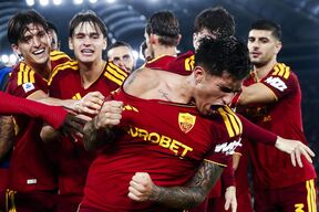 Santjago Kastro slavi prvi gol za Romu