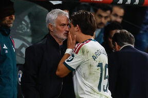 Arda Guler i Žoze Murinjo na utakmici Real Madrid Sevilja