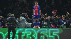 Vitinja slavi gol za PSŽ protiv Barselone