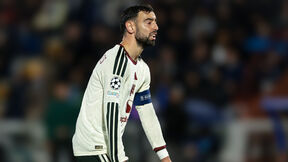 Bruno Fernandes nezadovoljan na utakmici protiv Koma