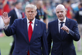 Đani Infantino i Donald Tramp