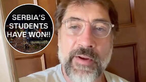 Havijer Bardem objave stuentski protesti