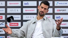Novak Đoković na konferenciji za novinare u Bazelu