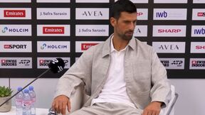 Novak Đoković na konferenciji za novinare u Bazelu