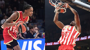 Tajson Karter i Kristijan Koloko u dresu Crvene zvezde