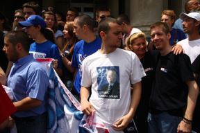 Mini-miting radikala, narodnjaka, socijalista