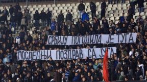 Grobari: RIP Marko Ivković i Nemanja Antić, gorela zastava Galatasaraja