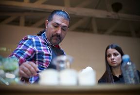 Kafa za medalju. Grk Stavros Lamprinidis šampion u kuvanju kafe pokazao nam je kako to radi na "Savamala coffee fest-u"..