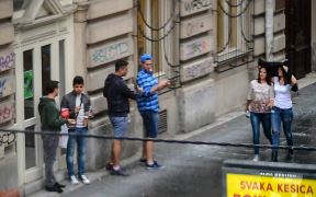 Letnje kiše u Beogradu.