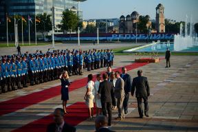 Angela Merkel u Beogradu - večera u vili Bokeljka