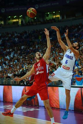 Srbija - Francuska 73:63 prijateljska utakmica