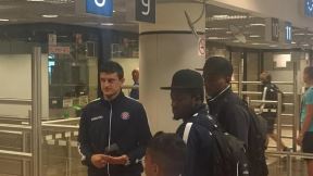 Fudbaleri Vojvodine i Hajduka sreli su se na aerodromu u Pragu