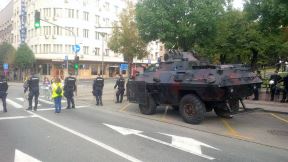 Policija blokirala centar Beograda pred Paradu ponosa.
