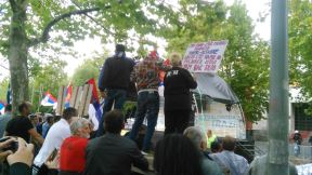 Protest opozicije u Crnoj Gori