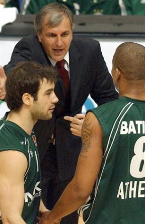 Željko Obradović i Vasilis Spanulis