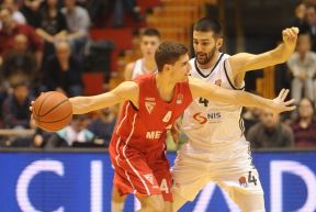 Božić i Đokić posle meča Partizan - Metalac