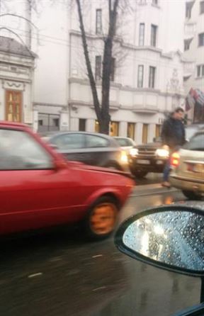 Beograd - sudar - lančani - Kneza Miloša