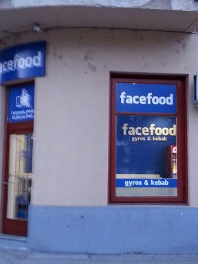 Facebook radnja brze hrane u Banjaluci.