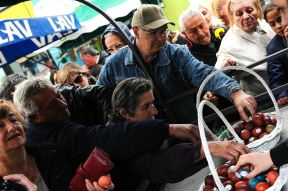 Zeleni venac - prodaja jaja za Uskrs
