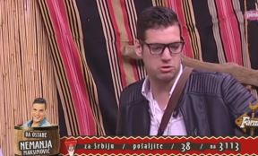 Nemanja Maksimović izbačen sa Farme