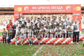 UŽIVO: Crvena zvezda - Radnički, proslava 27. titule!
