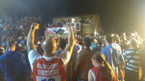 Slavlje Delija i košarkaša Crvene zvezde na Kalemegdanu: Lapsus Vasilije Micić