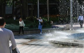 Fontana na Trgu Nikole Pašića pokvarena?