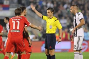 Skor Partizan - Zvezda kada derbi sudi Mažić