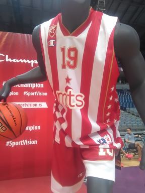 KK Crvena zvezda novi dres za sezonu 2016/17