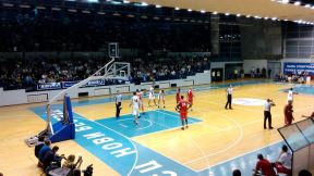 Partizan - Antverpen: 4.000 gledalaca u Hali Sportova FOTO