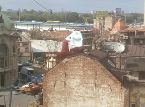 Snimanje filma Papilon - gužve u Karađorđevoj