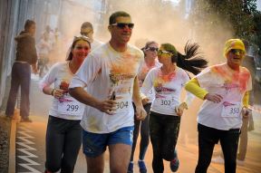 Obojena trka Color Running Beograd 2016. SLIKE