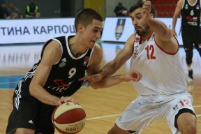 Karpoš Sokoli - Partizan, ABA liga oktobar 2016