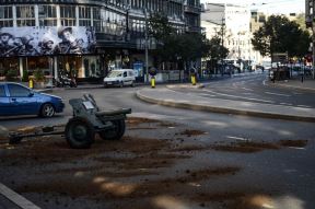 Oslobadjanje Beograda - Zatvorene ulice u centru Beograda