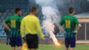 Tuča navijača OFK Beograd Zemun
