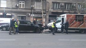 Dorćol - sudar u Ulici cara Dušana