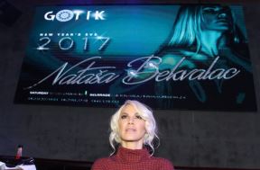 Nataša Bekvalac Nova godina u klubu Gotik