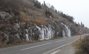 Crna Gora - Sneg na primorju veliko iznenađenje
