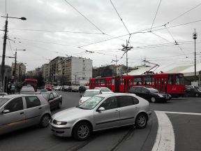 Gužva u Beogradu kolaps na Slaviji