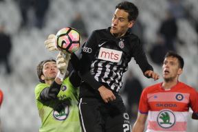 Partizan - Borac 2:1 (23. kolo 2016-17) fotke iz Humske