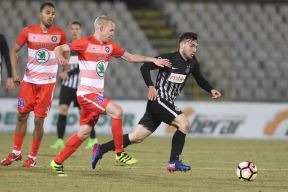 Partizan - Borac 2:1 (23. kolo 2016-17) fotke iz Humske