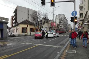 Beograd - Lančani sudar na autoputu
